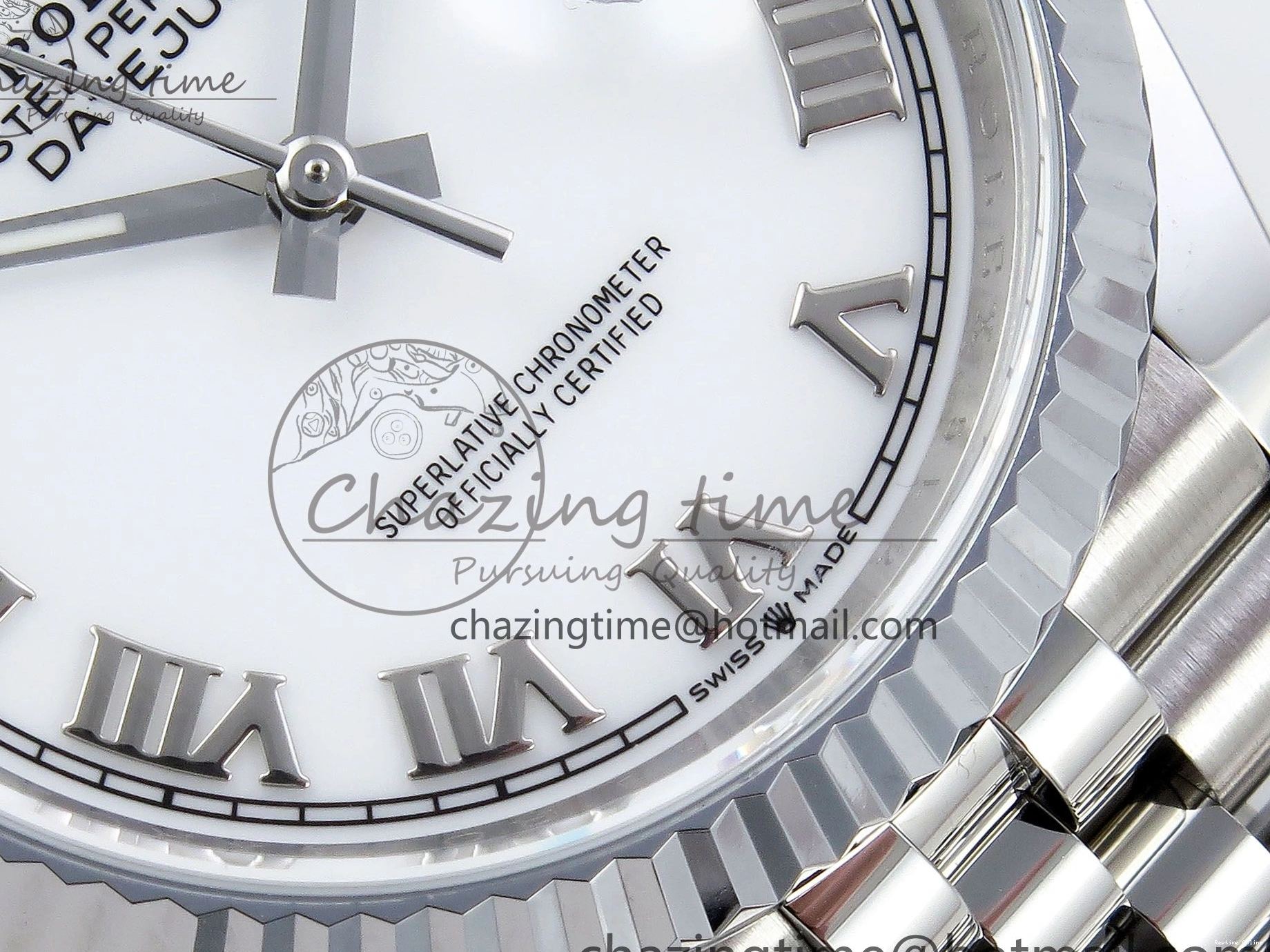 0524 Classic Datejust 36mm 126234 904L Steel HGF 1:1 Best Edition White Dial Roman Number Markers on SS Bracelet VR 1484